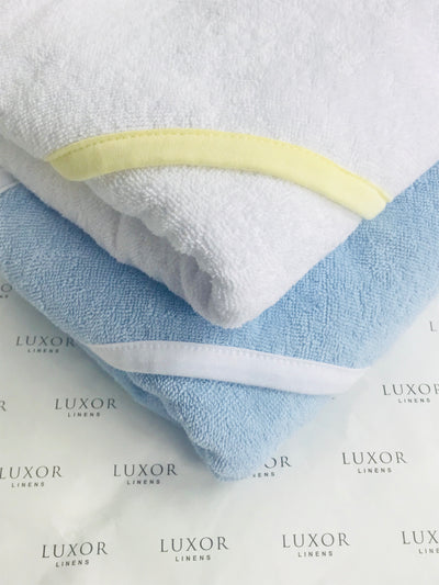 Vienna Luxury Egyptian Cotton Hooded Baby Towels
