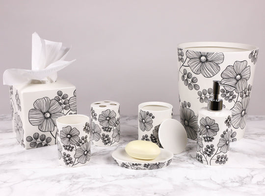 Floreale Bath Accessories - Luxor Linens