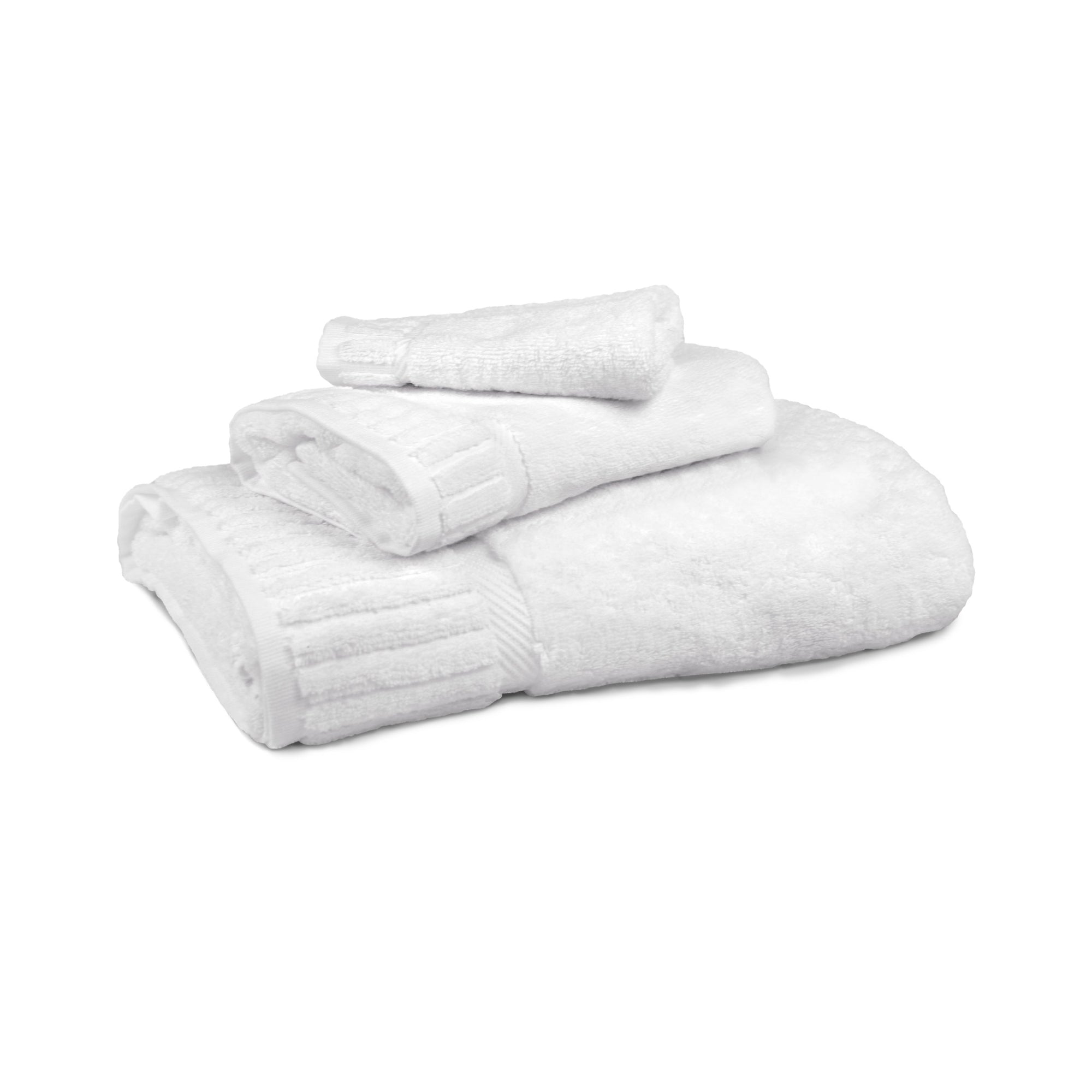 Hammam Linen White Bath Towels Set – 6-Piece Bathroom Towels Set with 2 Large  Bath Towels, 2 Hand Towels, 2 Washcloths 