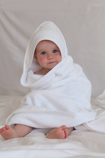 Intimo Robe and Vienna Hooded Baby Towel Bundle
