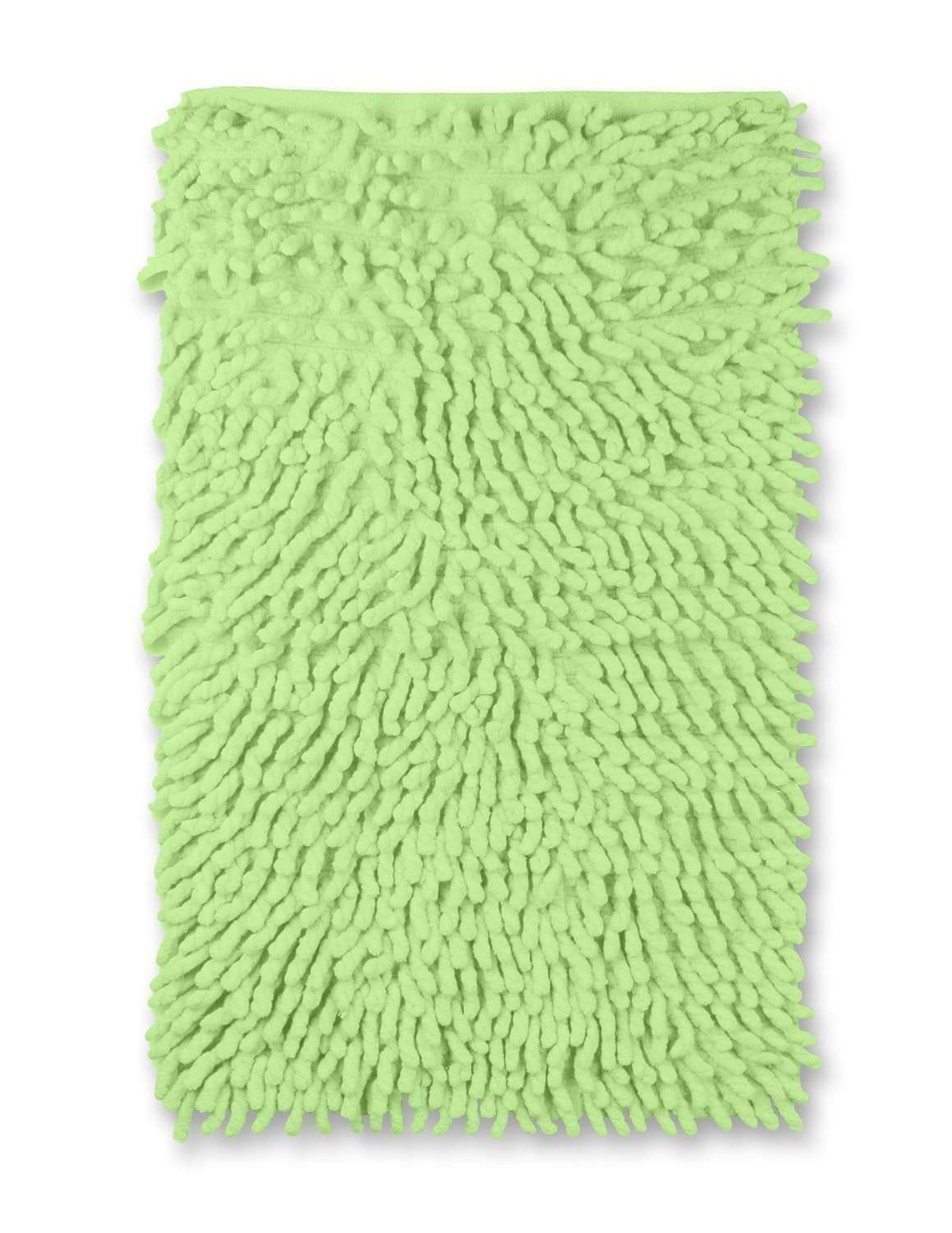 Luxor Linens Luxury Shaggy Foam Mats, Size: 1-Piece, Green