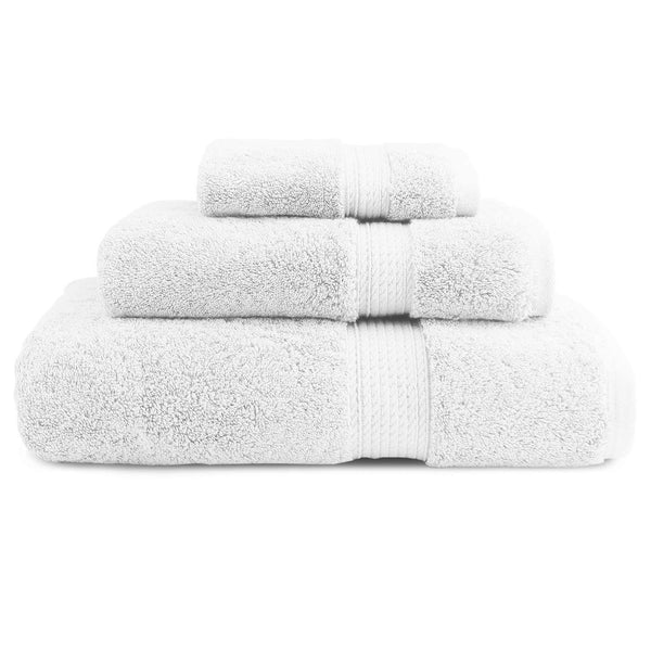 Porto Towel Set - 3 PC White / Gold