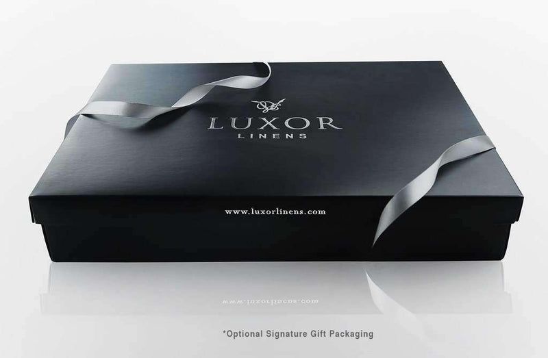 Luxor Linens Signature Gift Packaging