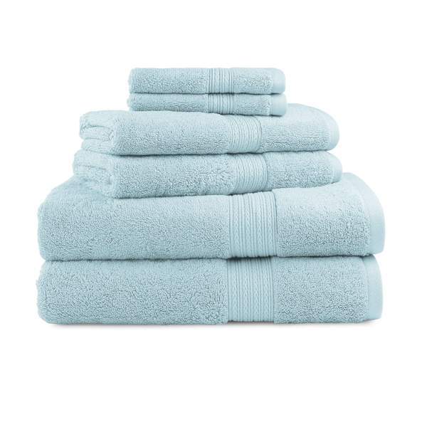 Liz Claiborne Luxury Egyptian Hygrocotton 6-pc. Solid Bath Towel