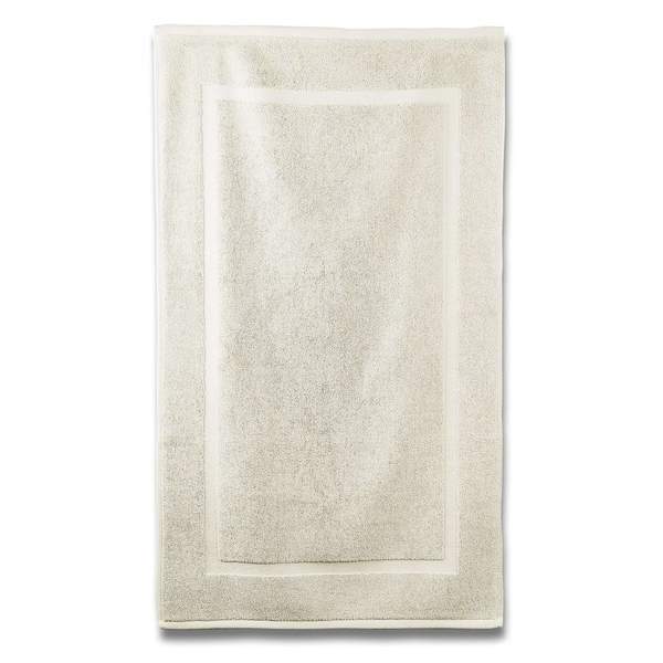 Bliss Egyptian Cotton Luxury Bath Rug, White / Medium (20 x 32)