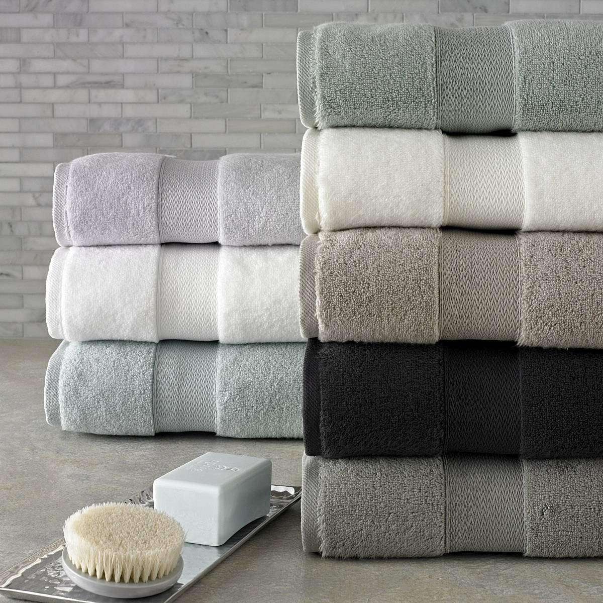 Borso Combed Turkish Cotton Towels  Shop Luxury Bedding and Bath at Luxor  Linens