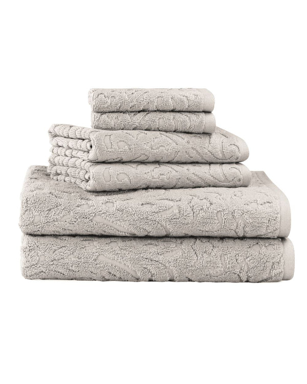 KAFTHAN Textile Fishbone Turkish Cotton Bath Towels (Set of 4),  59Lx35Wx0.5H - Fred Meyer