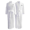 Lakeview Signature Egyptian Cotton Resort Waffle Spa Robe - Fun Gifts - Luxor Linens