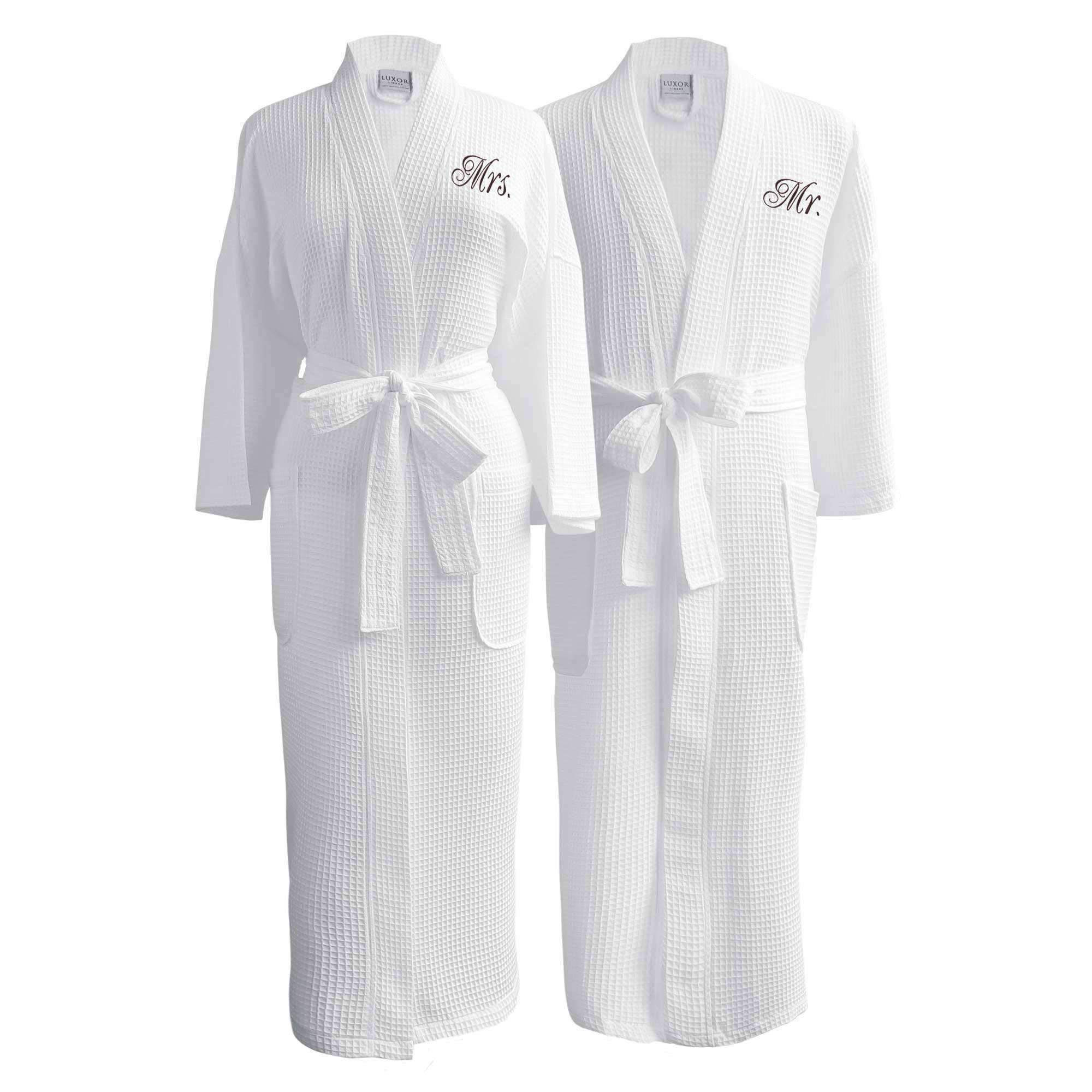 Resort Waffle & Terry Cloth Spa Robe