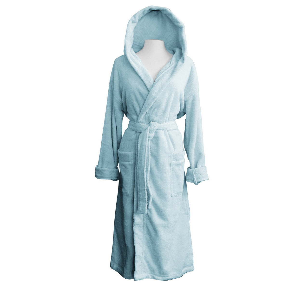 Intimo Hooded Cotton Robe | Shop Luxury Bedding and Bath at Luxor Linens