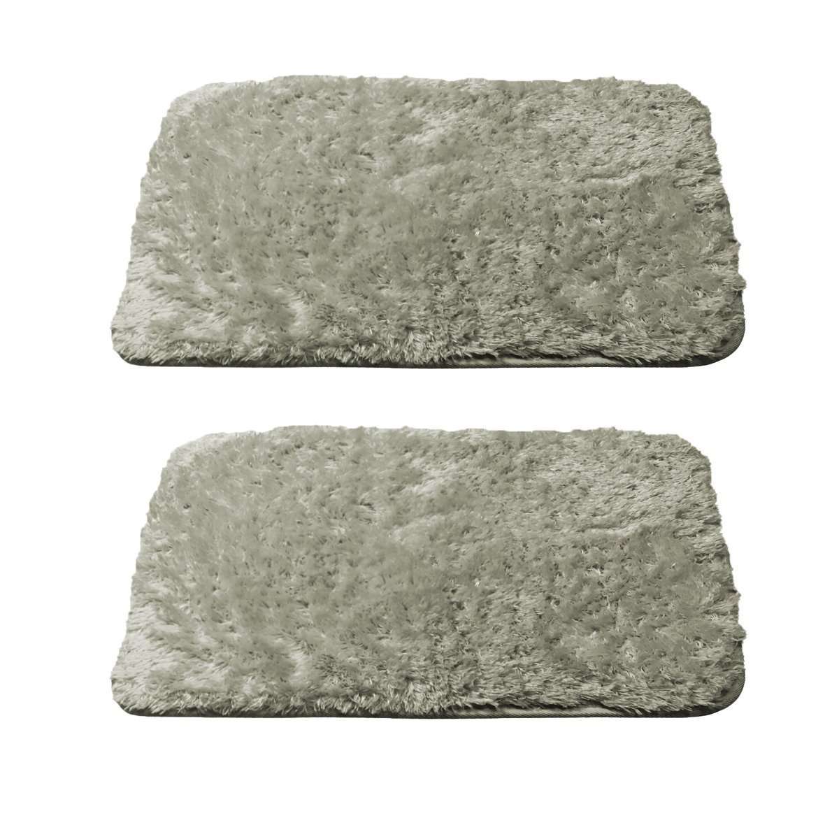 Lakeview Luxury Fuzzy Bath Rugs - Luxor Linens 