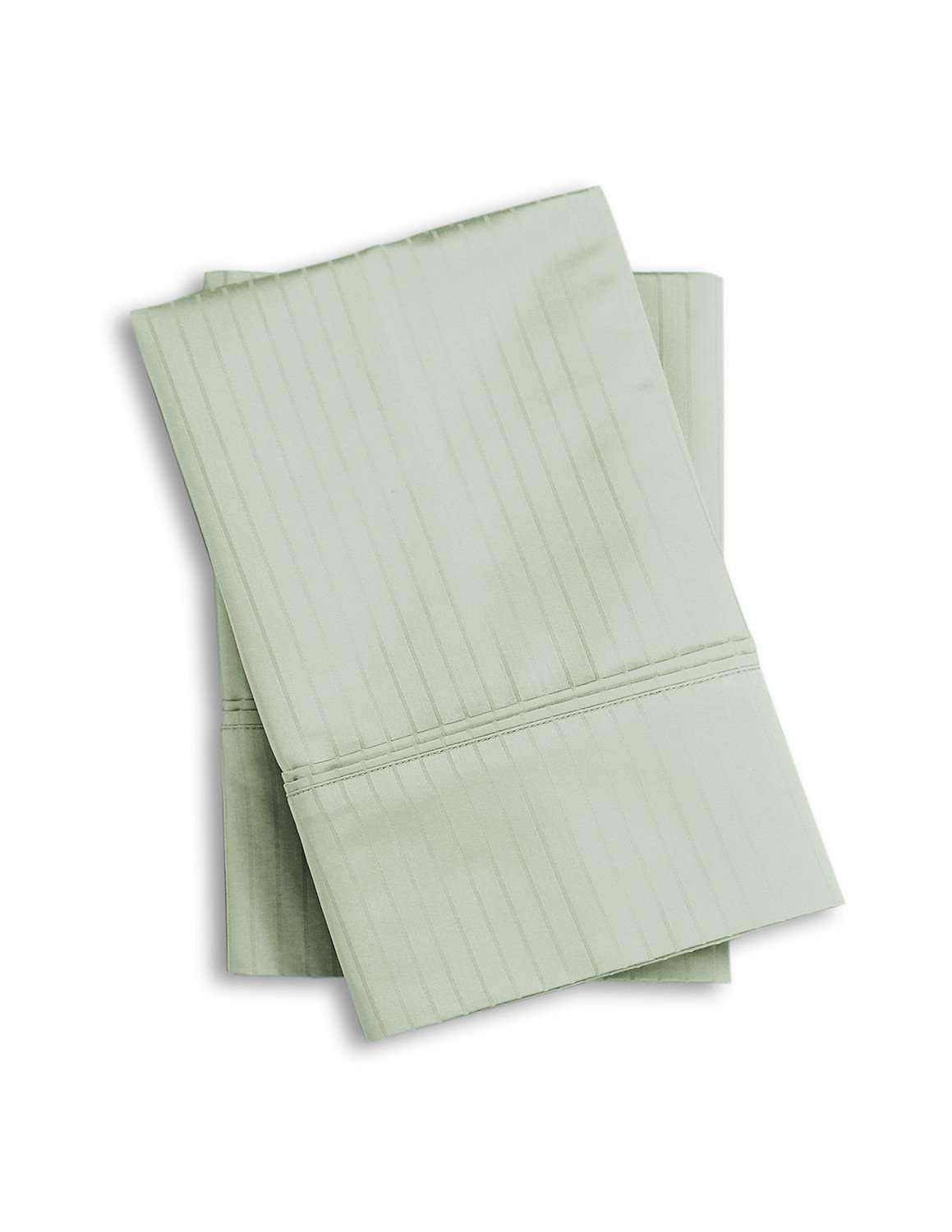 Leonardo 1200 Thread Count Egyptian Cotton Stripe Luxury Pillow Cases - Luxor Linens 