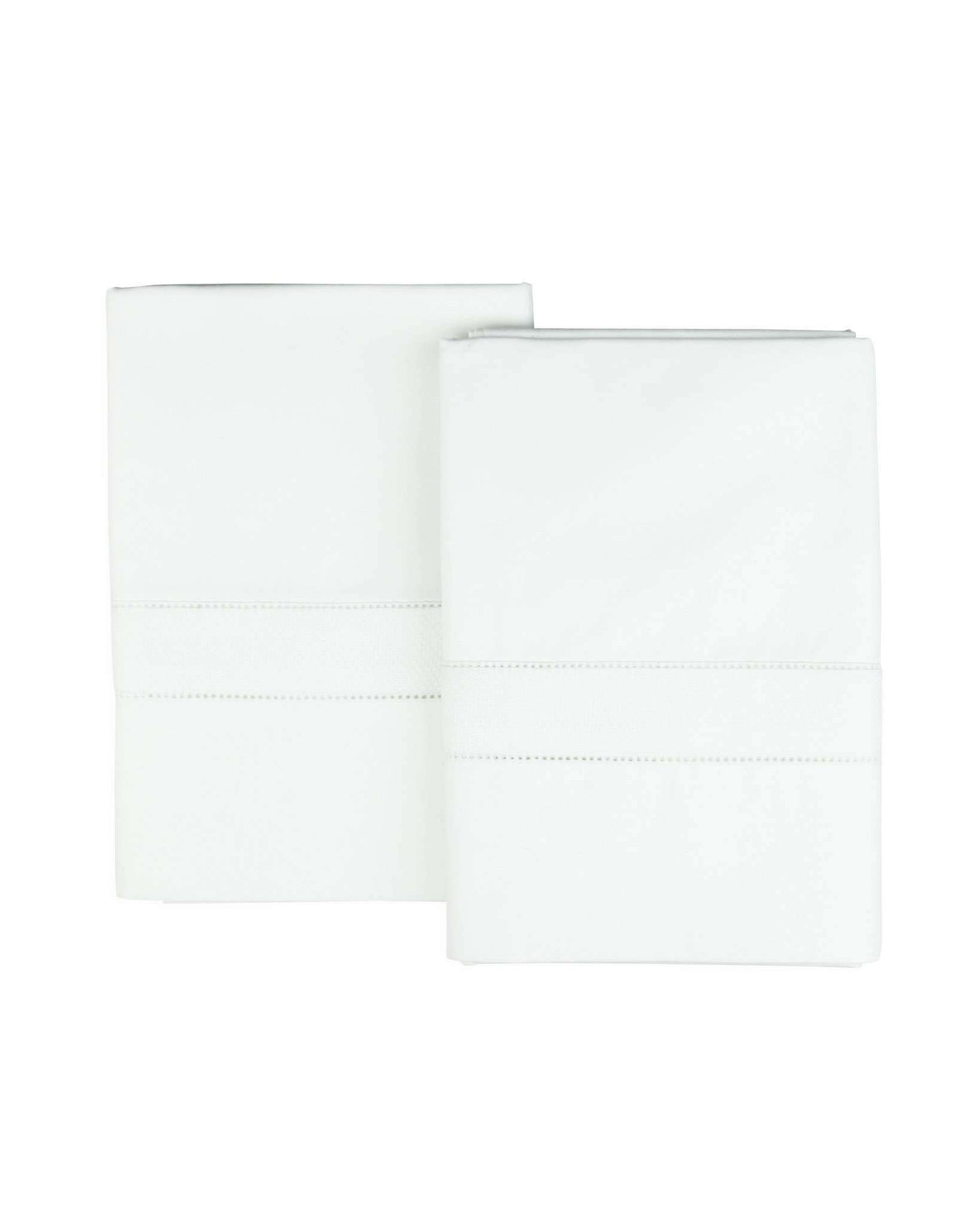 Madelina Egyptian Cotton Percale Pillow Cases - Luxor Linens 
