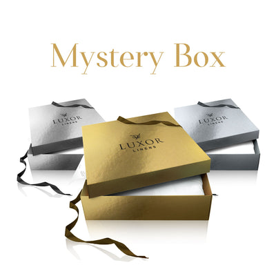 Luxury Mystery Box  Shop Luxury Bedding and Bath at Luxor Linens