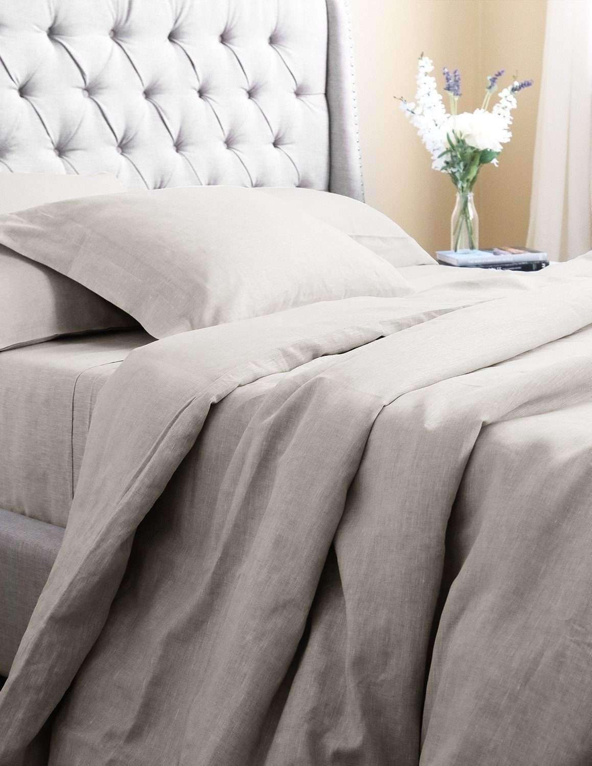 Paola Italian Linen Duvet Cover - Luxor Linens 