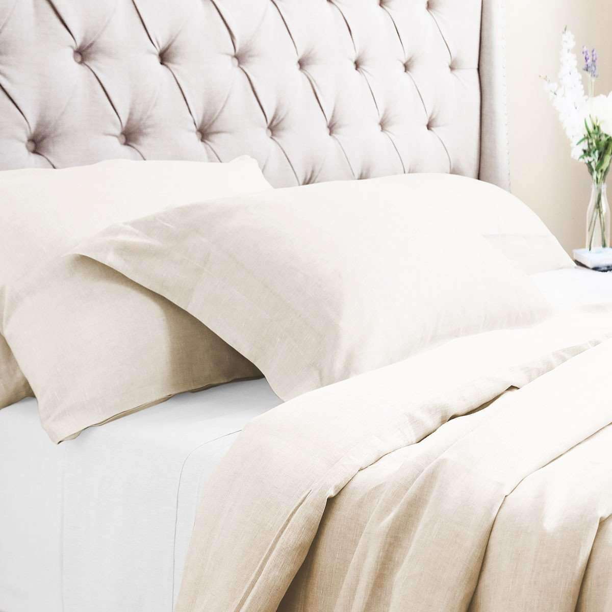 Paola Italian Linen Pillowcases - Luxor Linens 