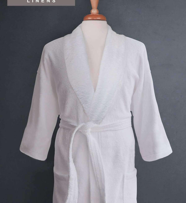 Lakeview Signature Egyptian Cotton Terry Spa Robes - Luxor Linens 