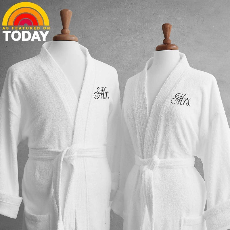 Lakeview Signature Egyptian Cotton Terry Spa Robes - Luxor Linens 