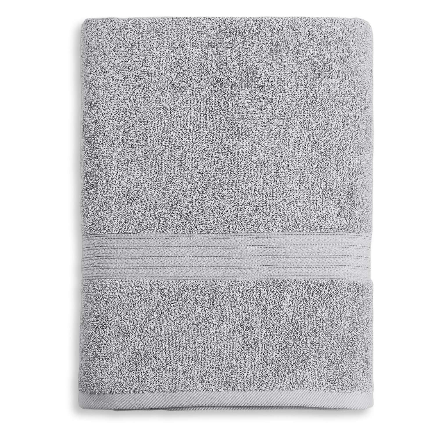 Signature Egyptian Cotton Bath Towel Lt Grey