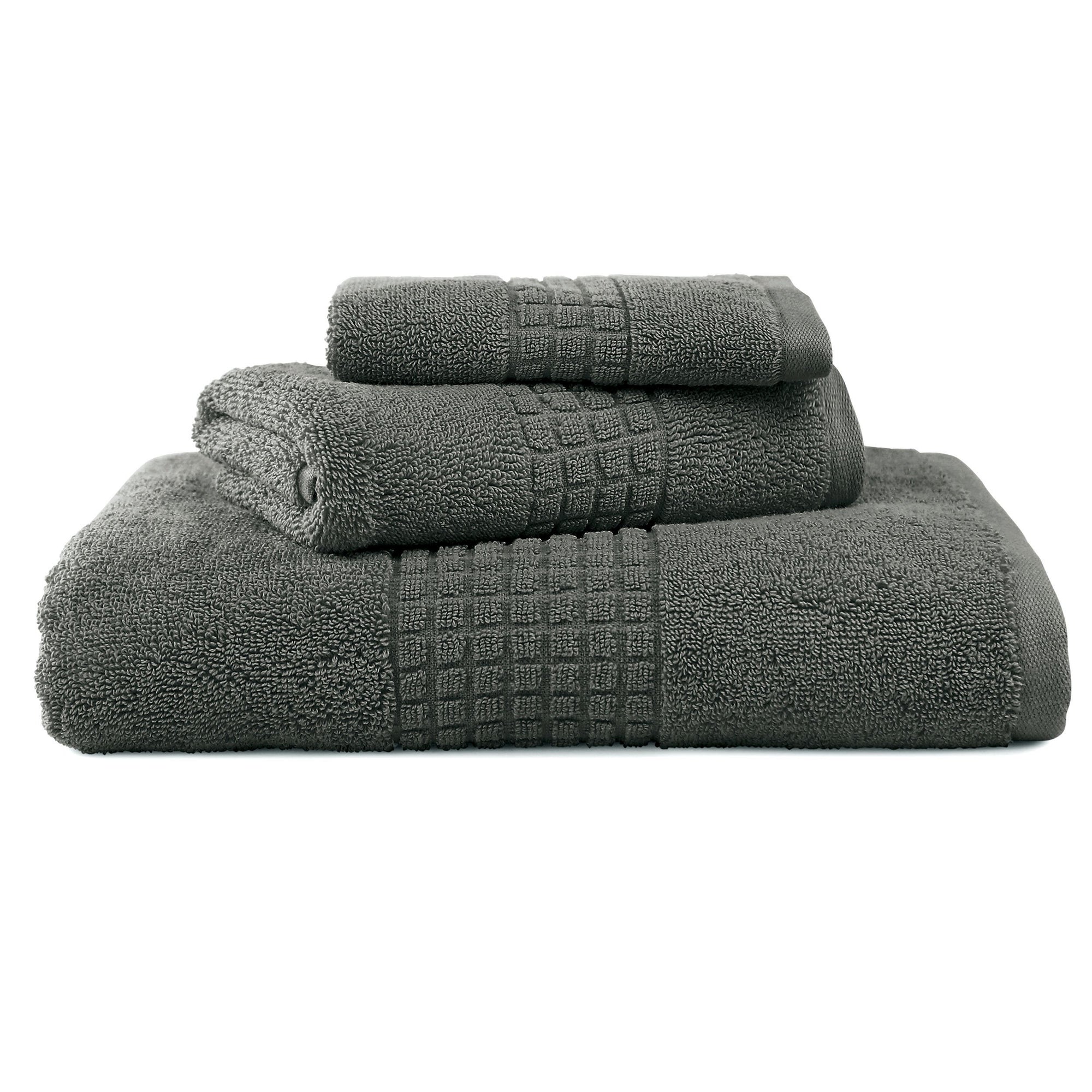 Buy Charcoal Grey Egyptian Cotton Towel from Next USA