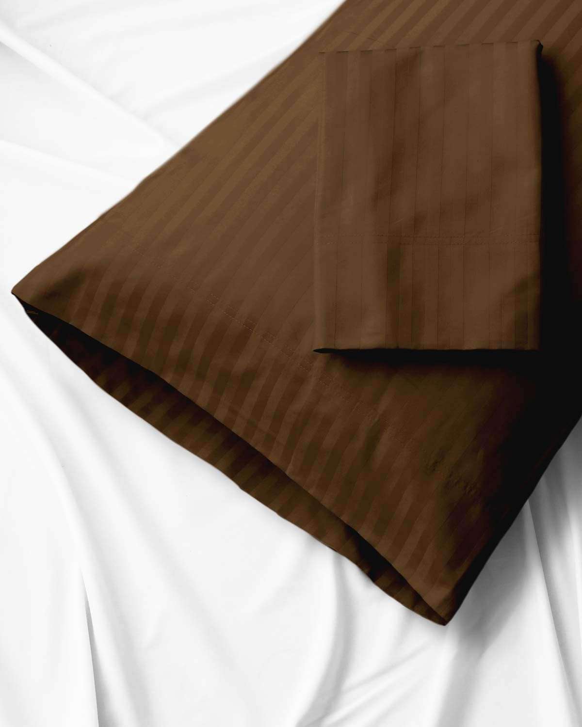 Valentino Stripe 1200 Thread Count Egyptian Cotton Pillowcases - Luxor Linens 