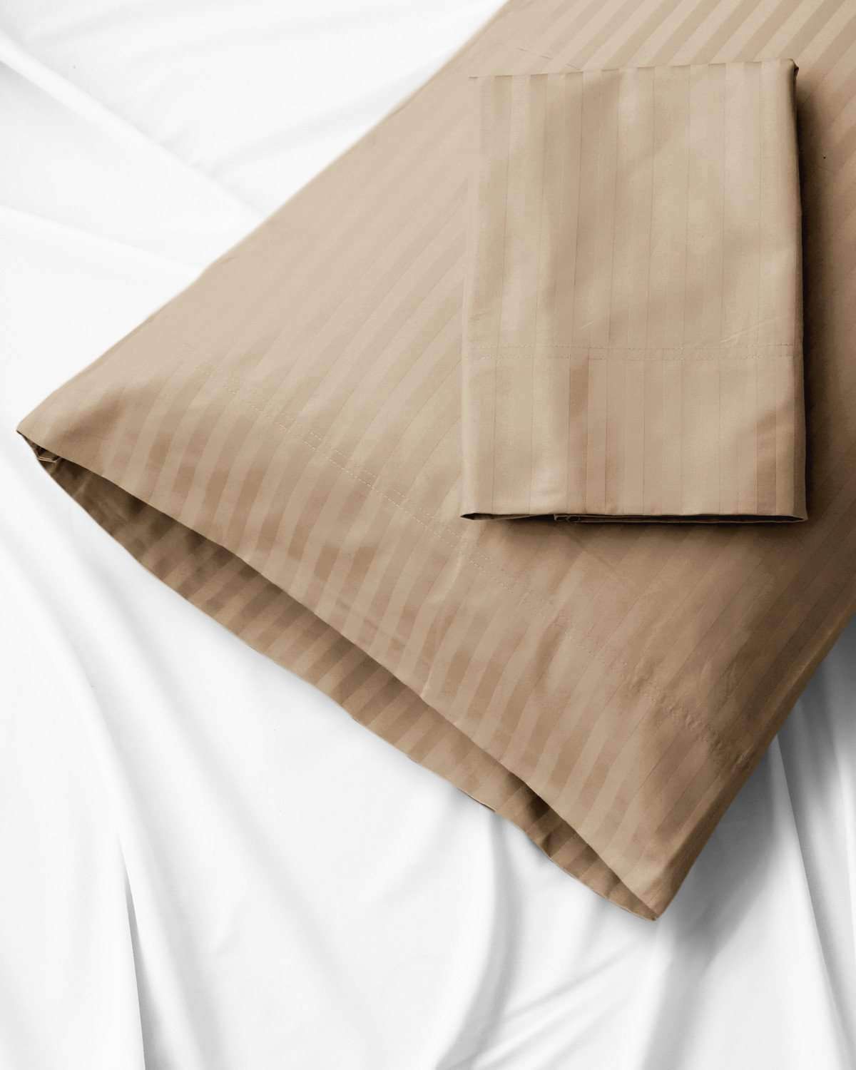 Valentino Stripe 1200 Thread Count Egyptian Cotton Pillowcases - Luxor Linens 